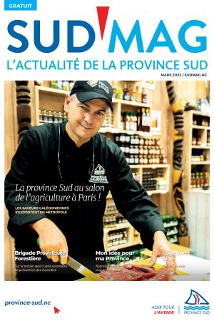Première de couverture : SudMag mars 2023